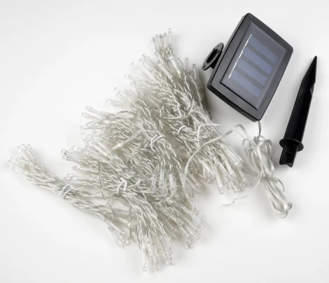 Грунтовый светильник на солнечной батарее Uniel USL-S-131/PT1515 WARM WHITE CURTAIN (LED, IP44)