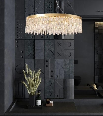 Подвесная люстра Lumien Hall Dzhokin LH0059/12P-GD-CL