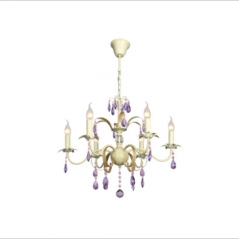 Подвесная люстра IDLamp Ornella 257/6-Whiteplatina