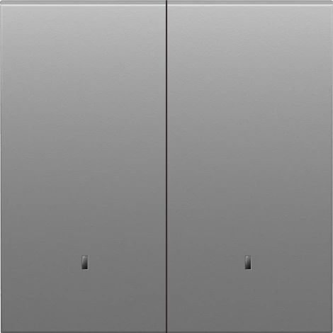 Клавиша 2-я с подсветкой, серый графит Donel S08 DS28559