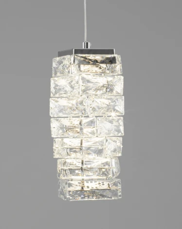 Подвесной светильник светодиодный Moderli Lazio V10431-PL (220V, хрусталь K9, на проводе)