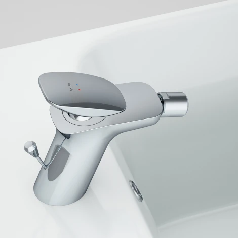 Смеситель Am.Pm Spirit V2.0 F70A83100 для биде, с донным клапаном