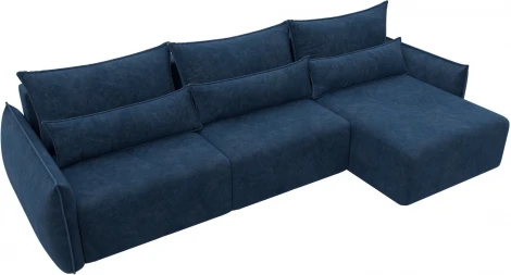 Диван угловой Лига-051 НПБ Лонг угол универсальный Лига Диванов (Велюр) арт.128728