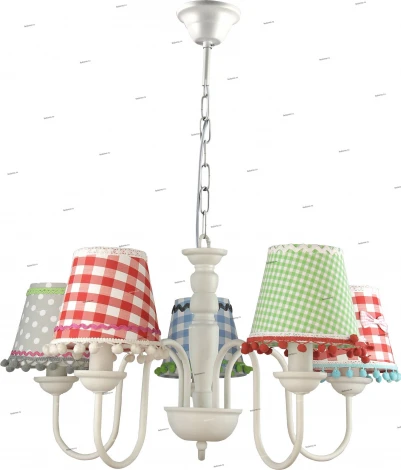 Подвесная люстра Arte Lamp Kids A5165LM-5WH