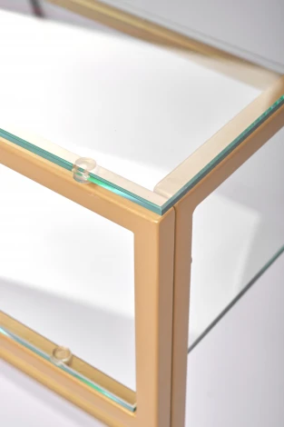 Консольный стол AllConsoles 1041-CG clear золотой
