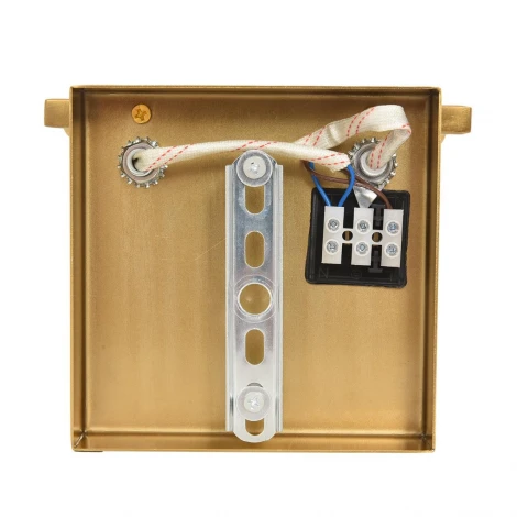 Бра Lumion Plume 8385/1W золото/белый, металл/стекло E14 40W 220V