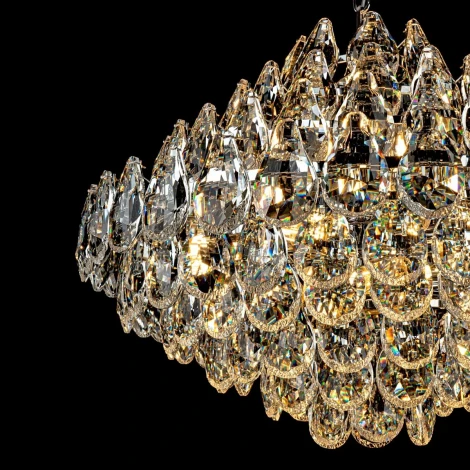 Подвесная люстра хрустальная Modelux MODELUX ML.8861.16P CR