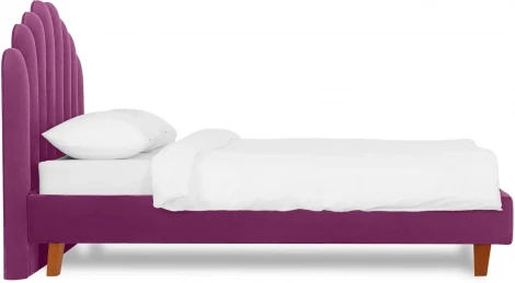 Кровать Queen II Sharlotta L 1600 ОГОГО (арт.577099), (Ткань/Розовый)