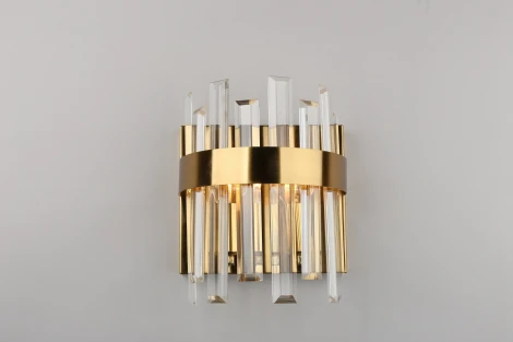 Настенный светильник Vistrorio OML-67903-11 (220V, хрусталь)