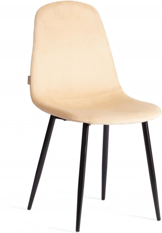 Обеденный стул Tetchair BREEZE (Велюр,Металл /Желтый)