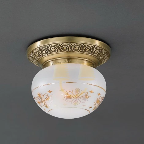 Потолочный светильник круглый Reccagni Angelo 7745 PL 7745/1 (220V)