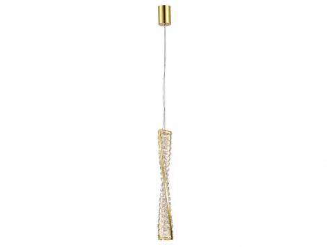 Подвесной светильник светодиодный Newport 8240 8246N/S gold (220V, на тросе)