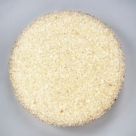 Потолочная люстра светодиодная хрустальная с пультом с регулировкой цветовой температуры и яркости Modelux MODELUX ML.2320.500 GD