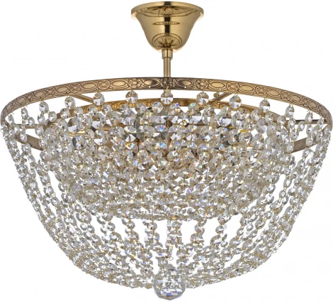 Потолочная люстра на штанге хрустальная Arti Lampadari Nonna Nonna E 1.3.40.702 G