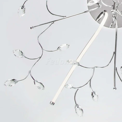 Потолочная люстра Eurosvet Claudia 90036/5 хром