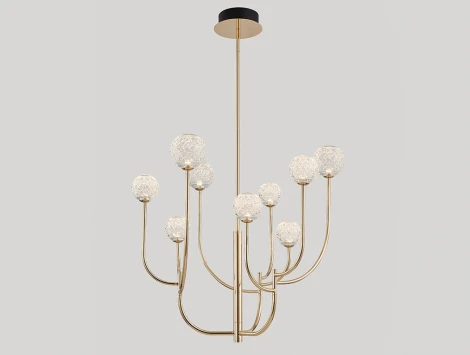 Потолочная люстра Newport 3800 3809/C gold