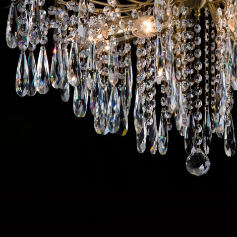 Потолочная люстра на штанге Citilux Селена CL302183 (220V, хрусталь)