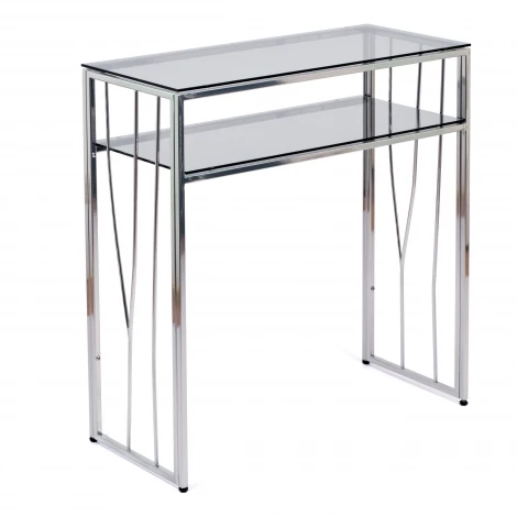 Консольный стол AllConsoles 1123-CS grey серебряный