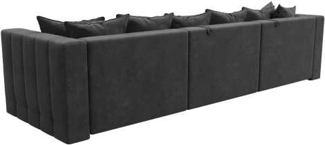 Диван угловой Лига-052 НПБ Лонг угол универсальный Лига Диванов (Велюр) арт.128831