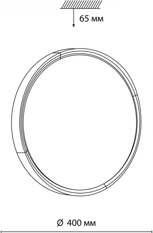 Настенно-потолочный светильник Velio 7612/DL (регулировка яркости, LED, 220V, пульт управления, круглые, IP43)