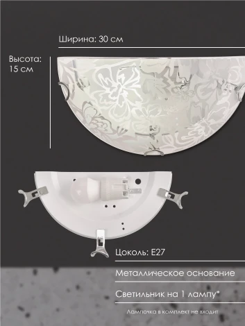 Настенный светильник Мелодия Света WA1N 000059668