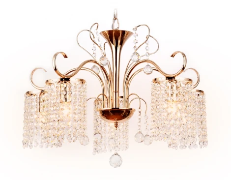 Подвесная люстра Ambrella TRADITIONAL TR4507 (220V, хрусталь, на цепи)