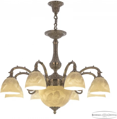Подвесная люстра Bohemia Verona 72109P/8/210 Ni P1 D Angel