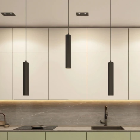 Трековый светильник Denkirs DK620 DK6210-BK (220V, круглые)