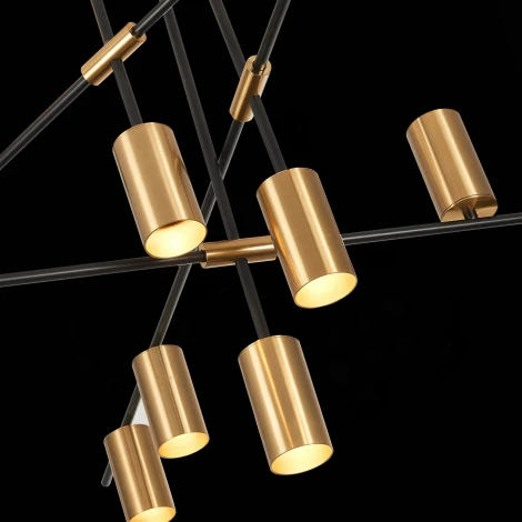Потолочная люстра на штанге ST Luce Sormano SL1206.402.12 (220V, асимметрия)