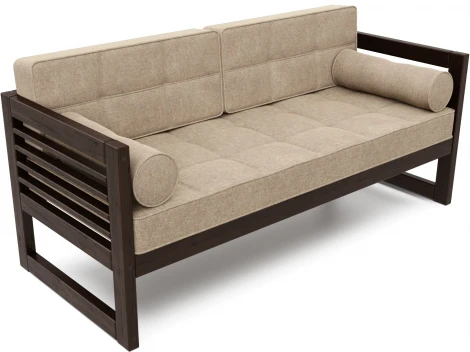Диван Arsko прямой Сега Б венге рогожка бежевая