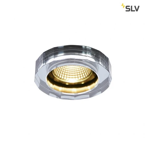 Встраиваемый точечный светильник Slv Crystal 1002120