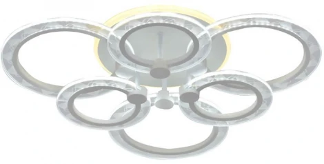 Потолочная люстра Seven Fires Talek SF7054/7C-WT-BL