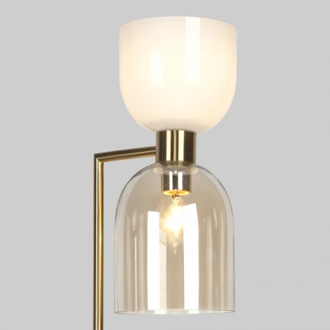 Торшер Eurosvet Tandem 01085/2 латунь (220V, выключатель)