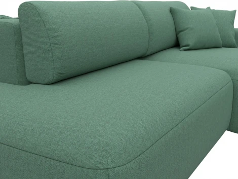 Диван угловой Лига-036 НПБ Модерн правый угол Лига Диванов (Рогожка) арт.124699