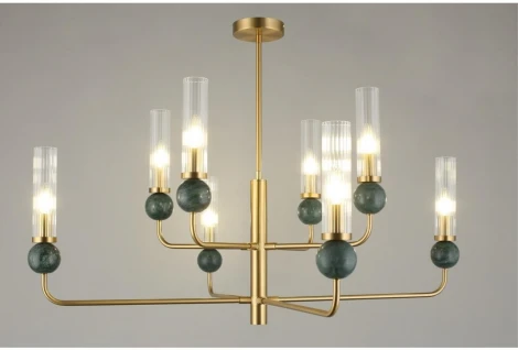 Потолочная люстра на штанге Aployt Izidora APL.337.07.08 (220V)