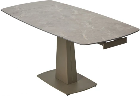 Стол M-City BALDE 140 MATT LATTE STONE SOLID CERAMIC / TAUPE