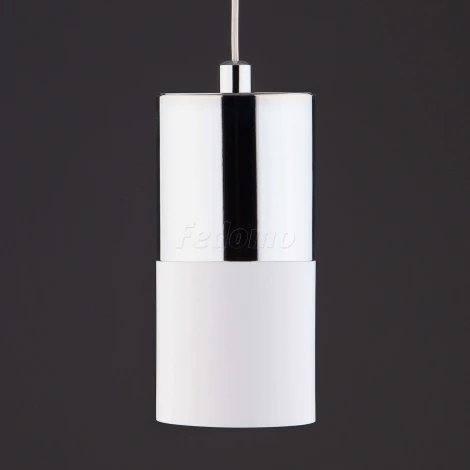 Подвесной светильник Eurosvet Mini Topper 50146/1 хром/белый