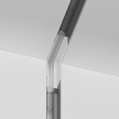 Коннектор угловой внутренний Gravity встраиваемый белый (магнитный) Maytoni Technical TRA010ICL-22W