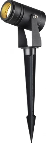 Грунтовый светильник Odeon Light Stima 6647/10GL3 черный/металл IP67 LED 10W 3000K 220V