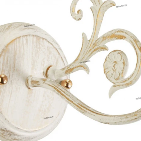 Бра Arte Lamp Faina A5326AP-1WG (220V, подсвечник, свеча)