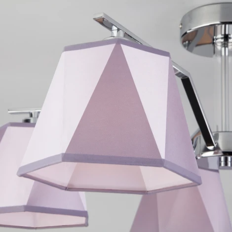 Потолочная люстра Eurosvet Corner 60076/5 хром