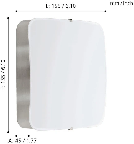 Настенно-потолочный светильник Eglo Cupella 95967