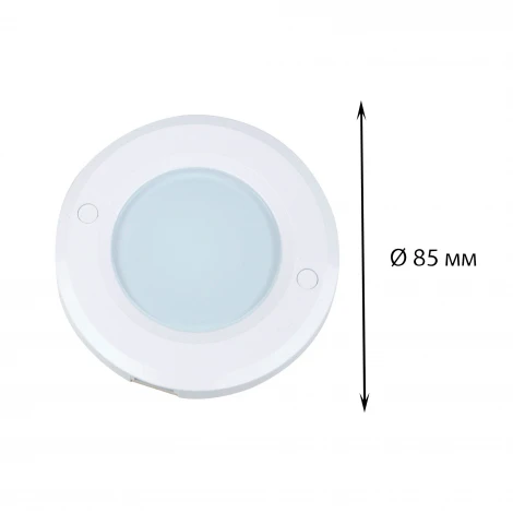 Мебельный светильник Uniel ULM-F40-6W/4200K/DIM SENSOR IP20 WHITE (LED, 220V, датчик движения, круглые)