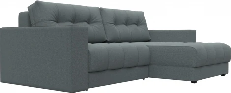 Диван угловой с декором Лига-049 НПБ Лига Диванов (Рогожка) арт.128452