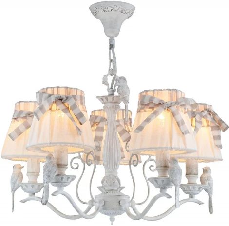 Подвесная люстра Maytoni Bird ARM013-05-W