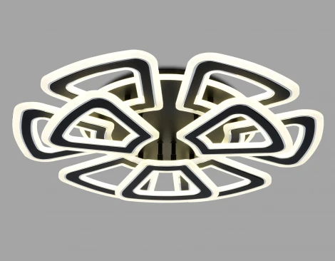 Потолочная люстра с пультом, на штанге, светодиодная Ambrella ACRYLICA FA8893 (220V)