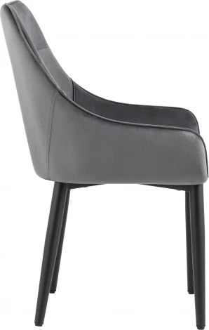 Стул Диана велюр серый 4 шт Stool Group (арт.УТ000037413)