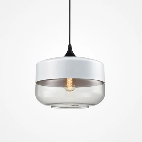 Подвесной светильник Nord D D25 White/Transparent ImperiumLoft Nord1 (190501-26) (220V, на проводе, круглые)