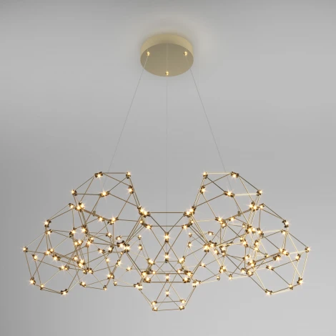 Подвесной светильник Uma 90169/12 медь Eurosvet (LED, 220V, на тросе)