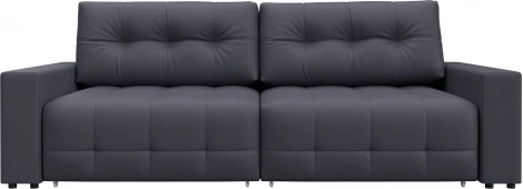 Диван прямой с полками Лига-053 НПБ Лига Диванов (Экокожа) арт.128898